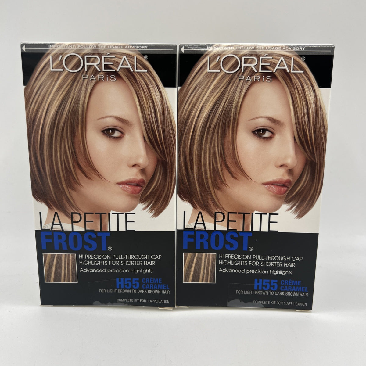 Hair Highlight Kit H55 Crème Caramel 2 Pack