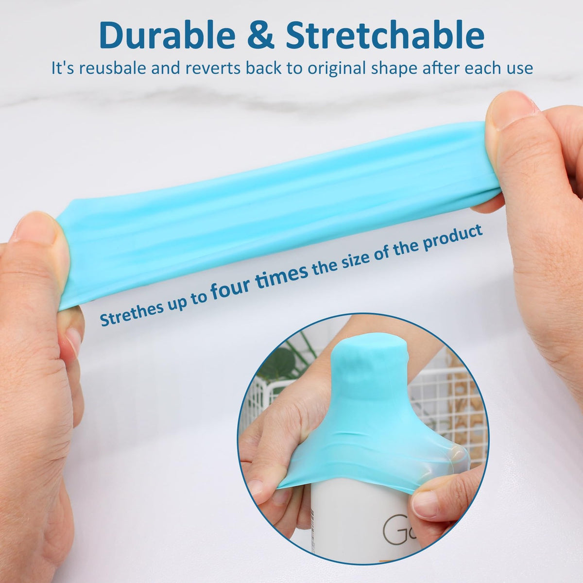 Travel Silicone Bottle Covers Leak-Proof Reusable Travel Toiletry Sleeves