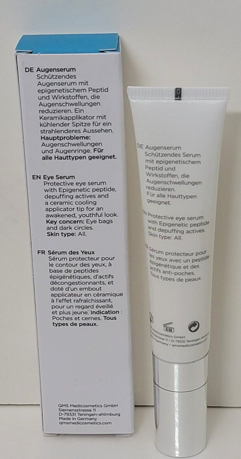 Depuff Pollution Shield Eye Serum - Anti-Aging Skin Care for Eyes 0.5 fl oz