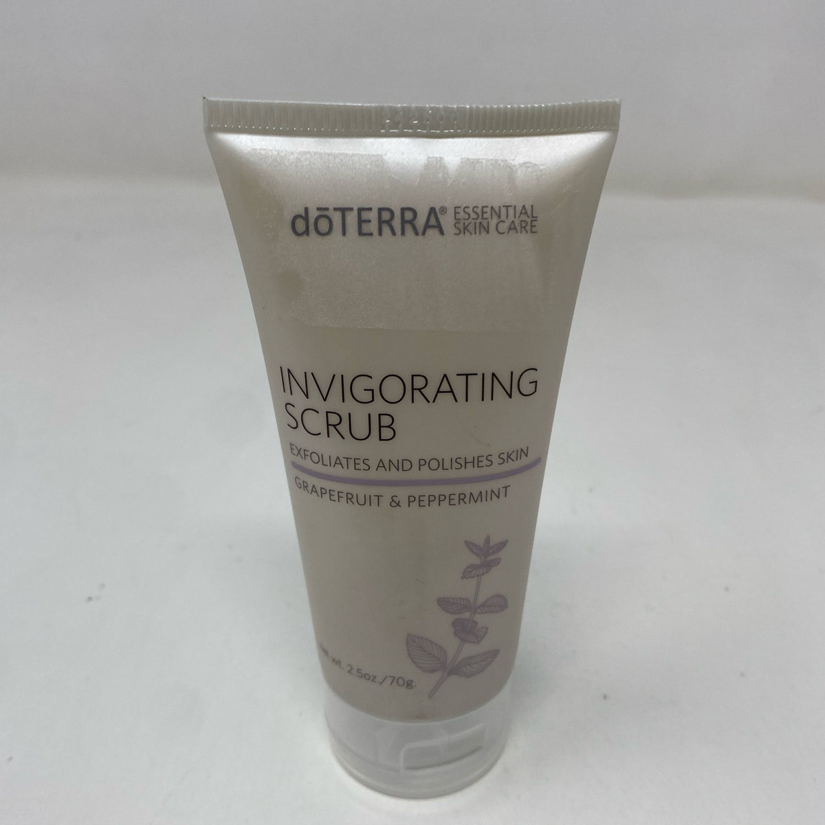 doTERRA Invigorating Scrub Grapefruit &amp; Peppermint 2.5oz Tube