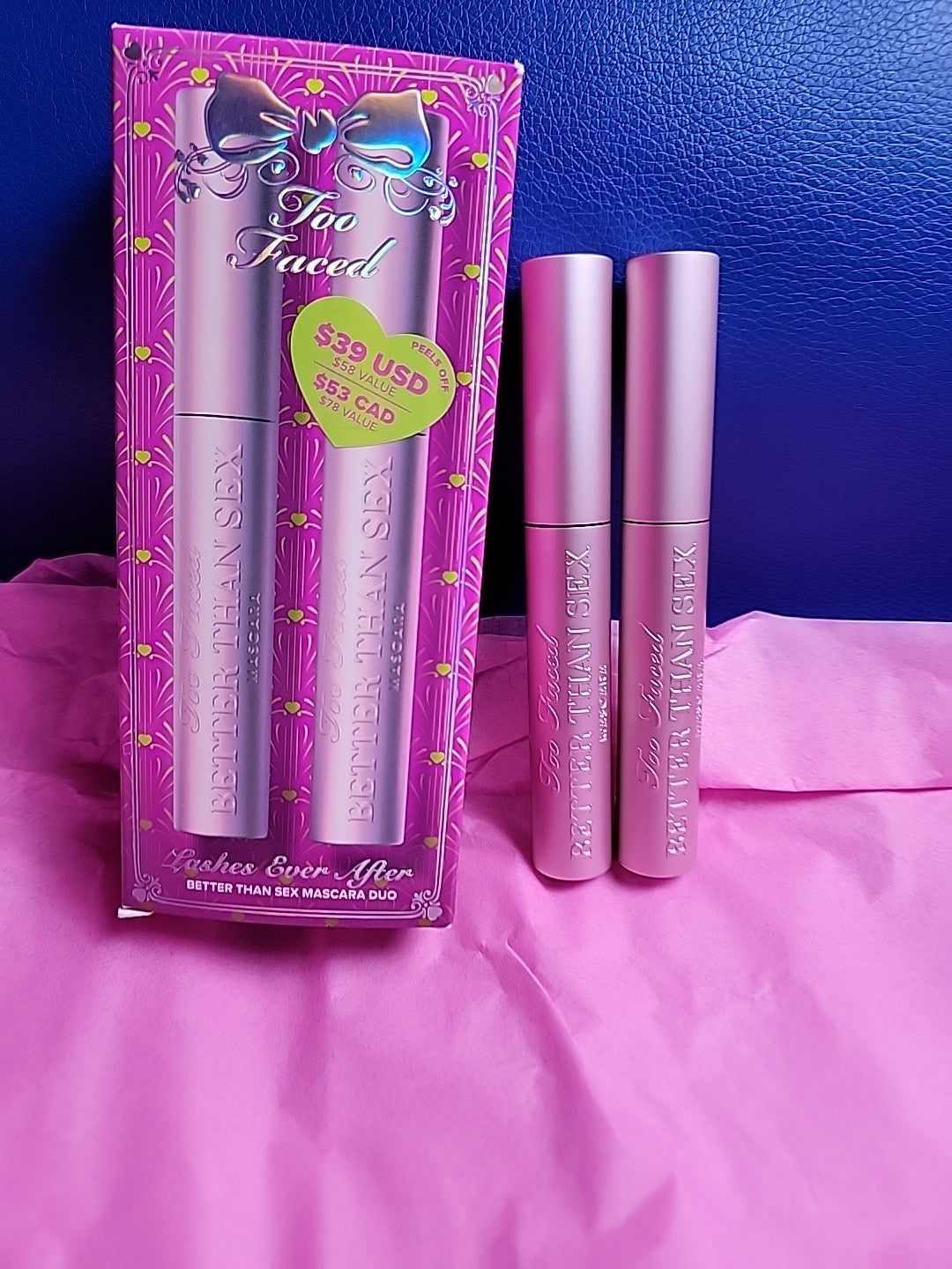 Too Faced Better Than Sex Mascara Duo - Full Size Eyelash Enhancer