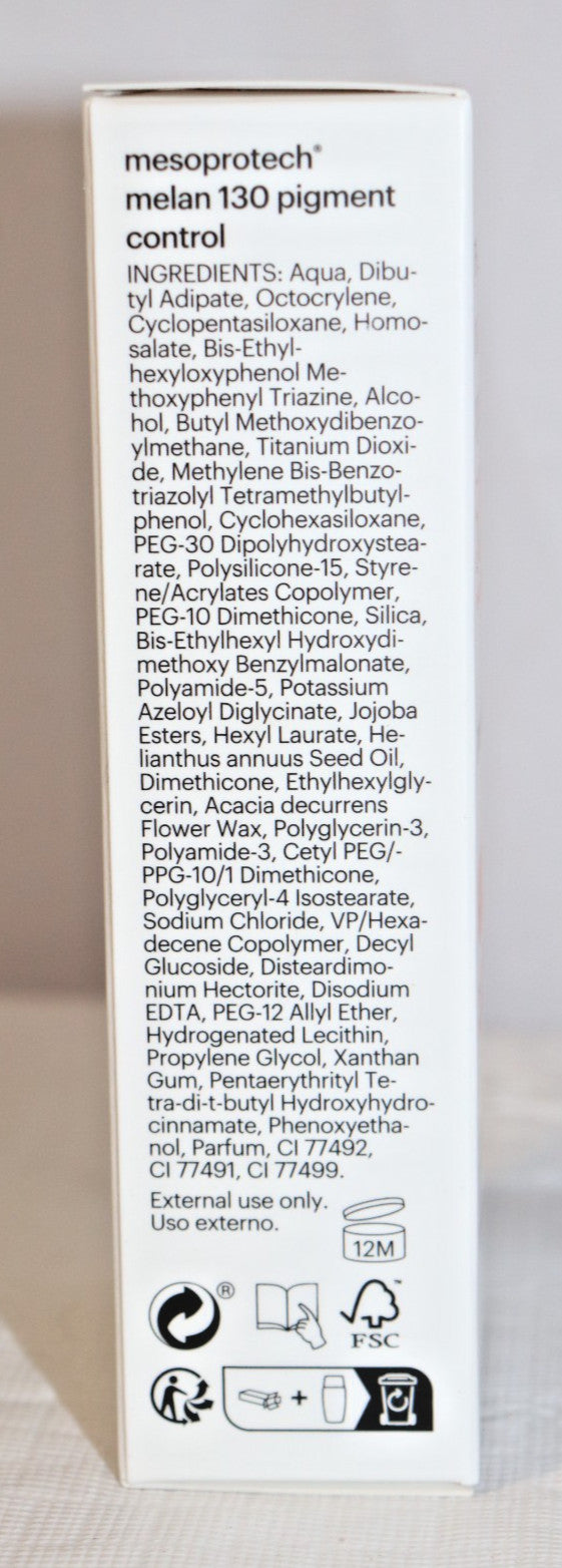 SPF50+ Tinted Facial Sunscreen with Pigment Control - 50ml