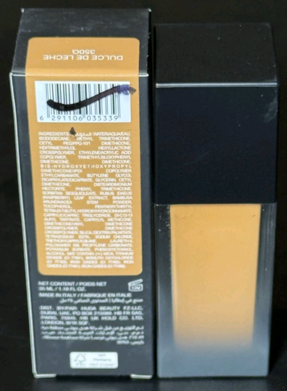 FauxFilter Luminous Matte Foundation Dulce De Leche 350G - Huda Beauty
