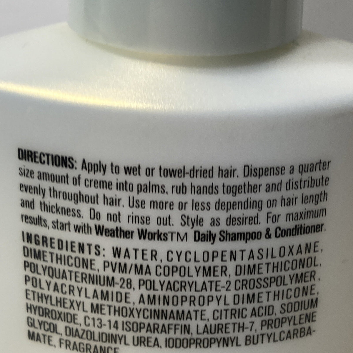 John Frieda Weather Works Style Sealant Cream - Frizz Control, 4 Ounces