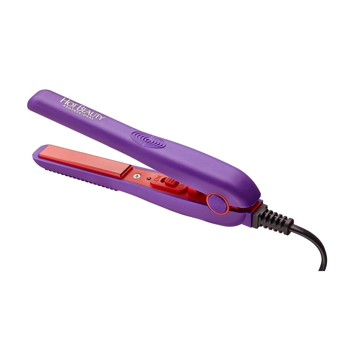 Mini Ceramic Flat Iron 1/2 Inch - Travel Hair Straightener & Curling Iron