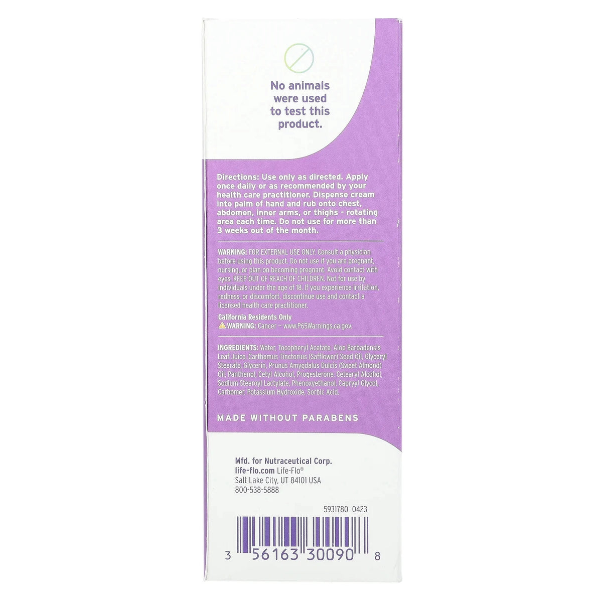 Pro-Gest Balancing Cream, Fragrance Free, 4 oz