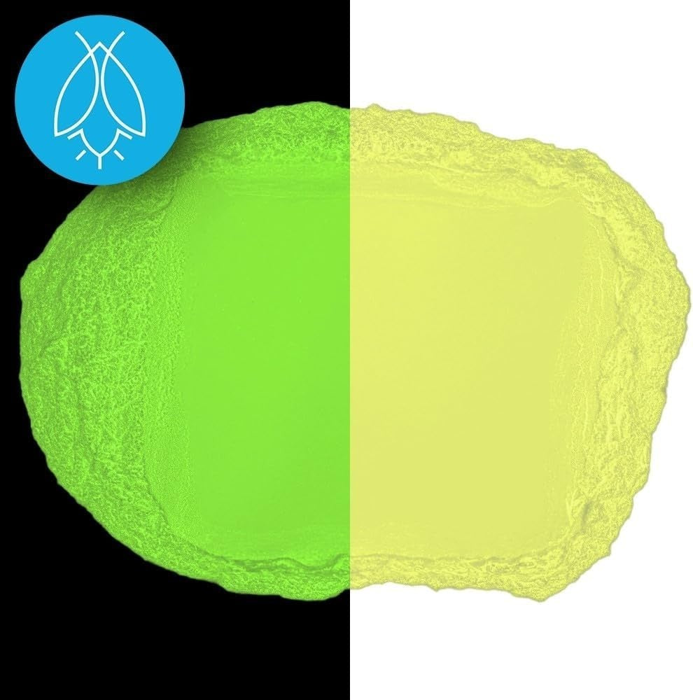 Glow in The Dark Powder Fluorescent Yellow 12g Non-Toxic Art & Craft Material
