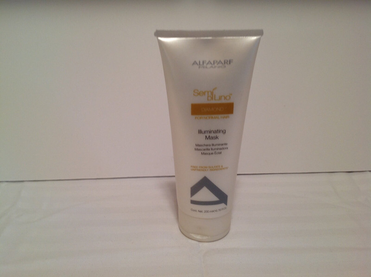 Alfaparf Semi Di Lino Diamond Illuminating Hair Mask 200ml - Nourishing & Brightening