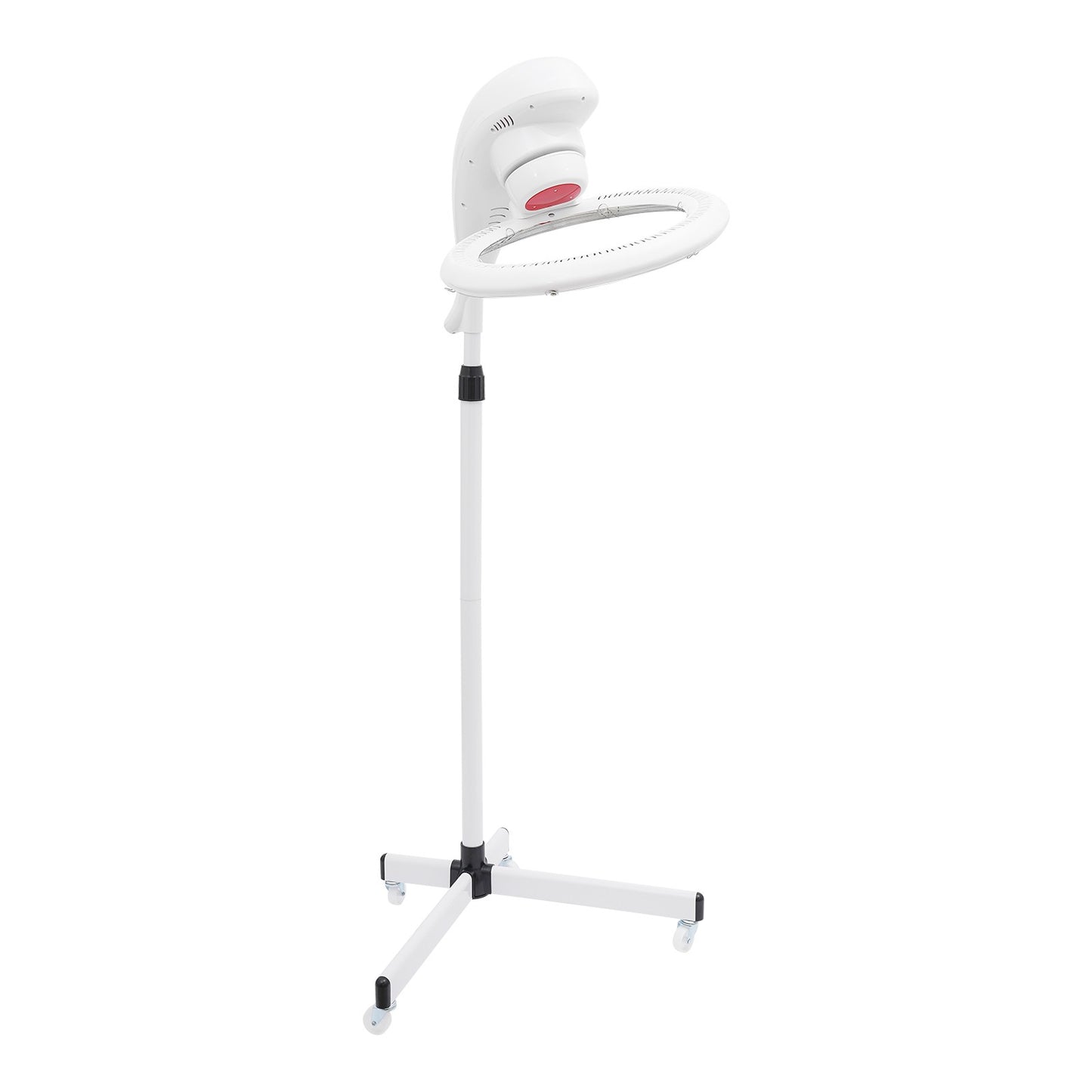 Professional Infrared Hair Dryer with Adjustable Height & Wheels for Salon Styling