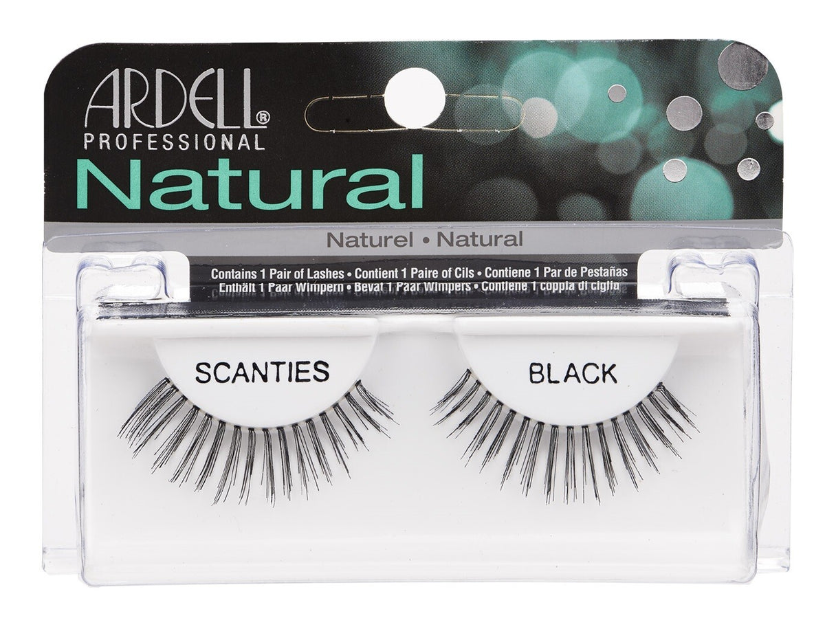 False Eyelashes Pack - Lightweight Reusable Natural Look Black 10 Pack