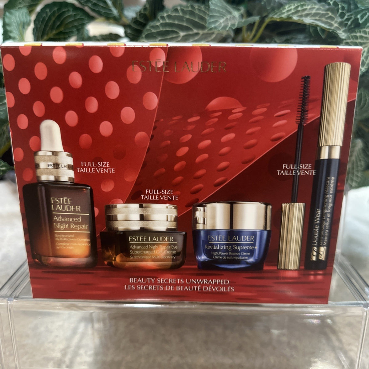 Estée Lauder Night Repair Serum & Eye Cream Set with Mascara - Anti-Aging Skincare