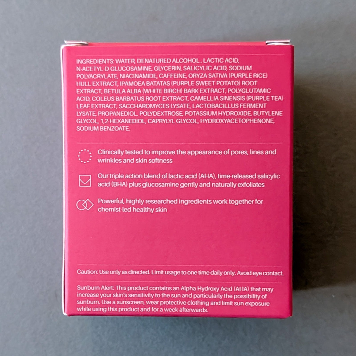 Exfoliating Daily Peel Treatments - Box of 10 for Glowing Skin