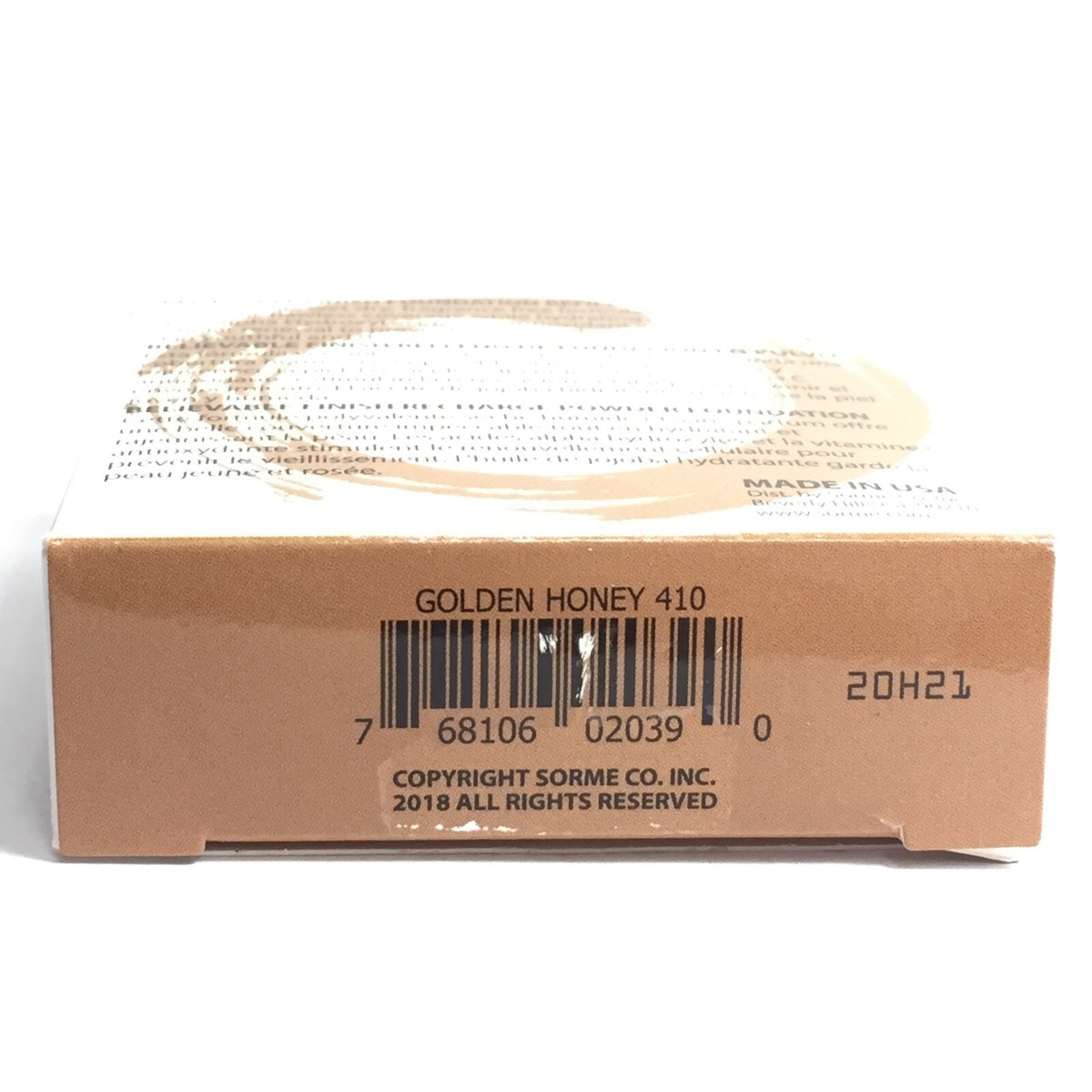 Wet/Dry Powder Foundation - Golden Honey Shade, 0.23 oz Makeup