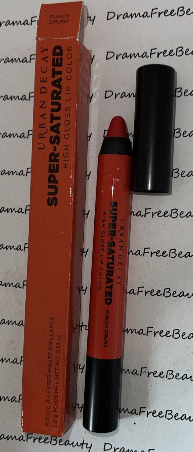 High Gloss Lip Color Pencil - Warm Orange, Long-Lasting & Nourishing