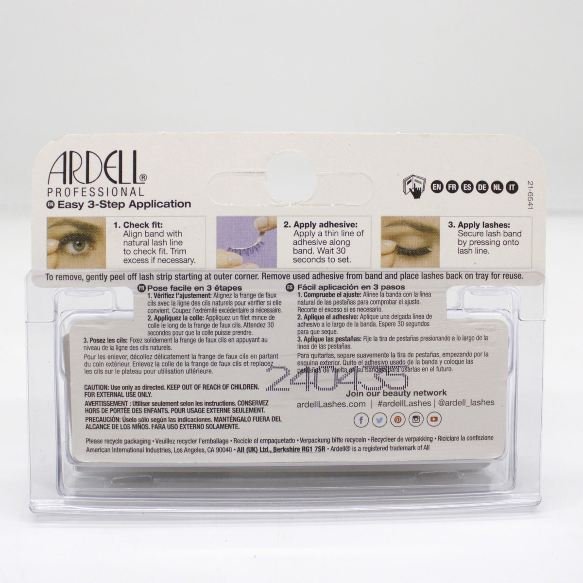 False Eyelashes Wispies Invisiband Black - Natural Flare for Everyday Look