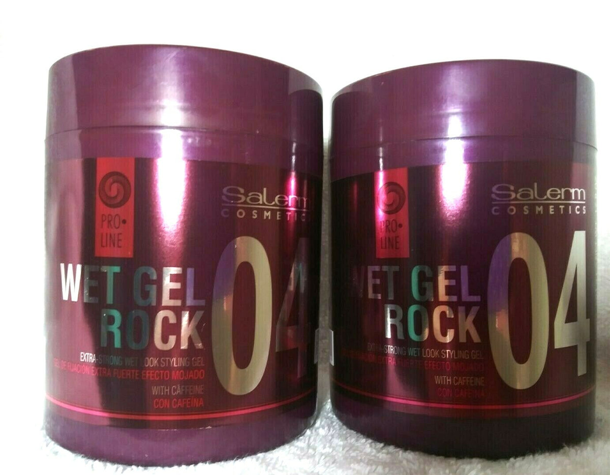 Extra-Strong Wet Look Styling Gel - 500ml, Set of 2