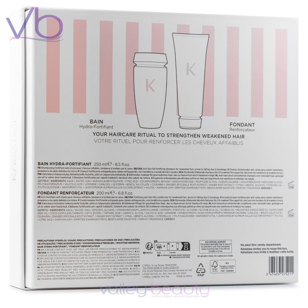 KERASTASE Genesis Gift Box Set | Fondant Renforcateur + Bain