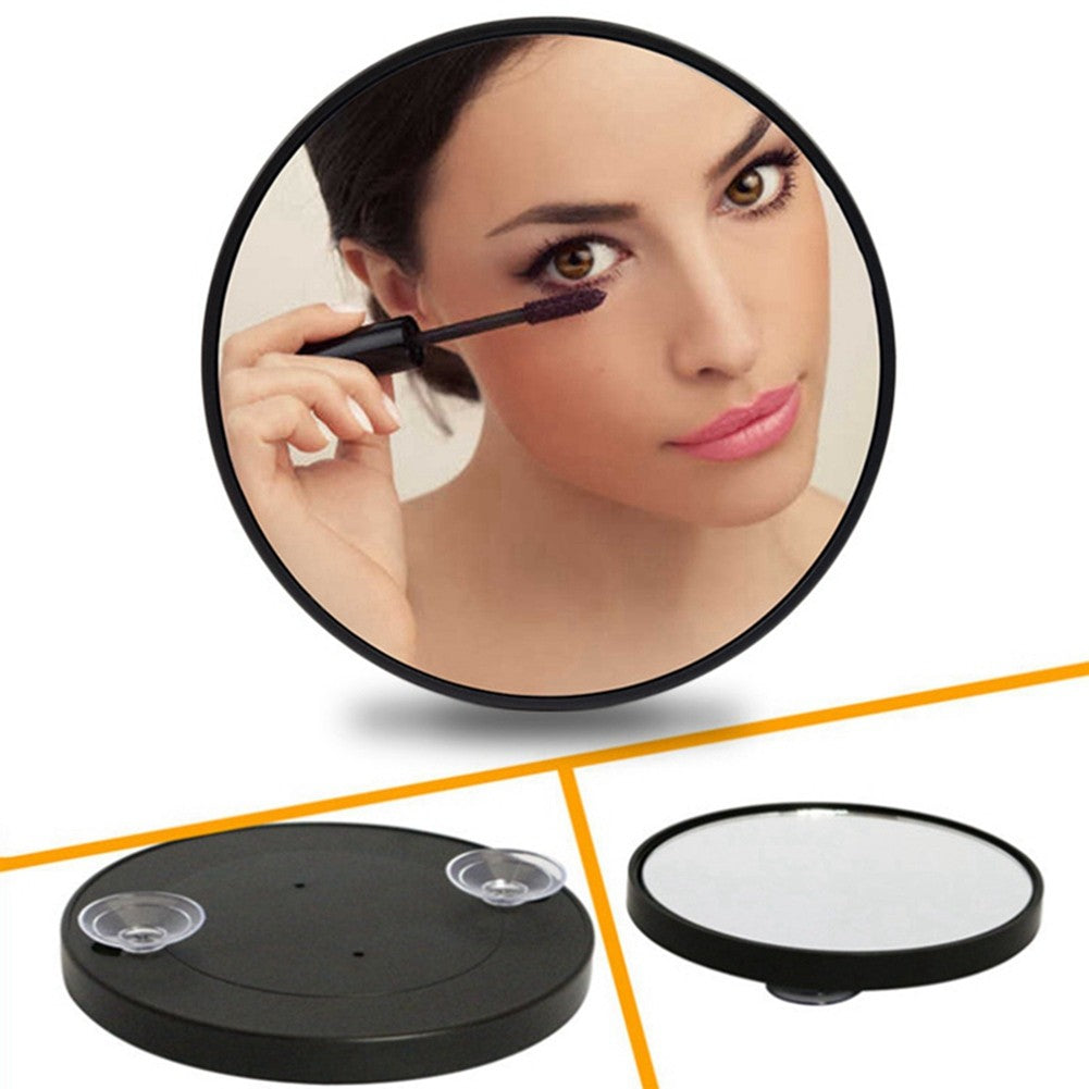20x Magnifying Makeup Mirror with Handle - Vanity Travel Compact White