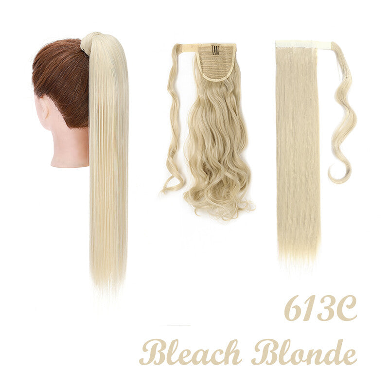 Ponytail Wrap Around Hair Extensions - Clip-In & Thick Styling