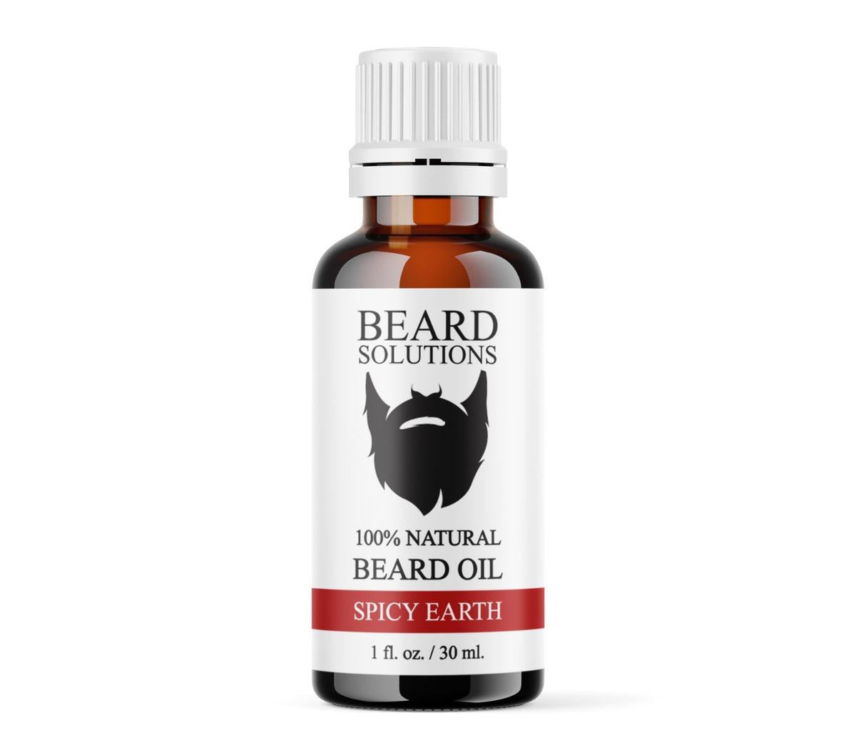 Natural Beard Oil with Essential Oils for Growth & Nourishment - 1 oz
