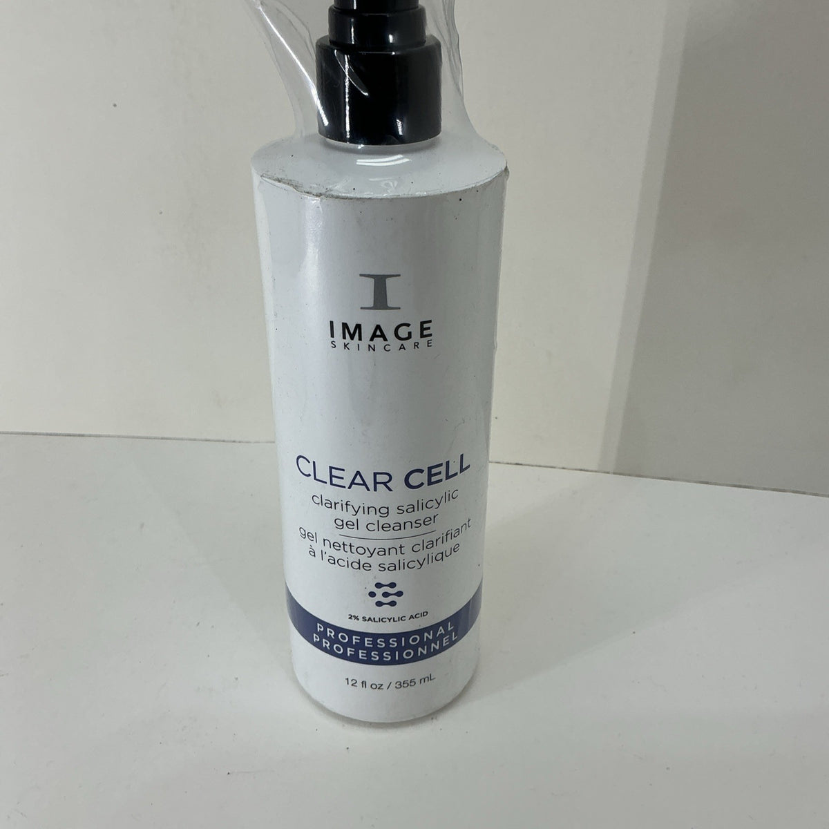 Salicylic Gel Cleanser 12 Oz - Clear Cell Facial Skin Care for Acne