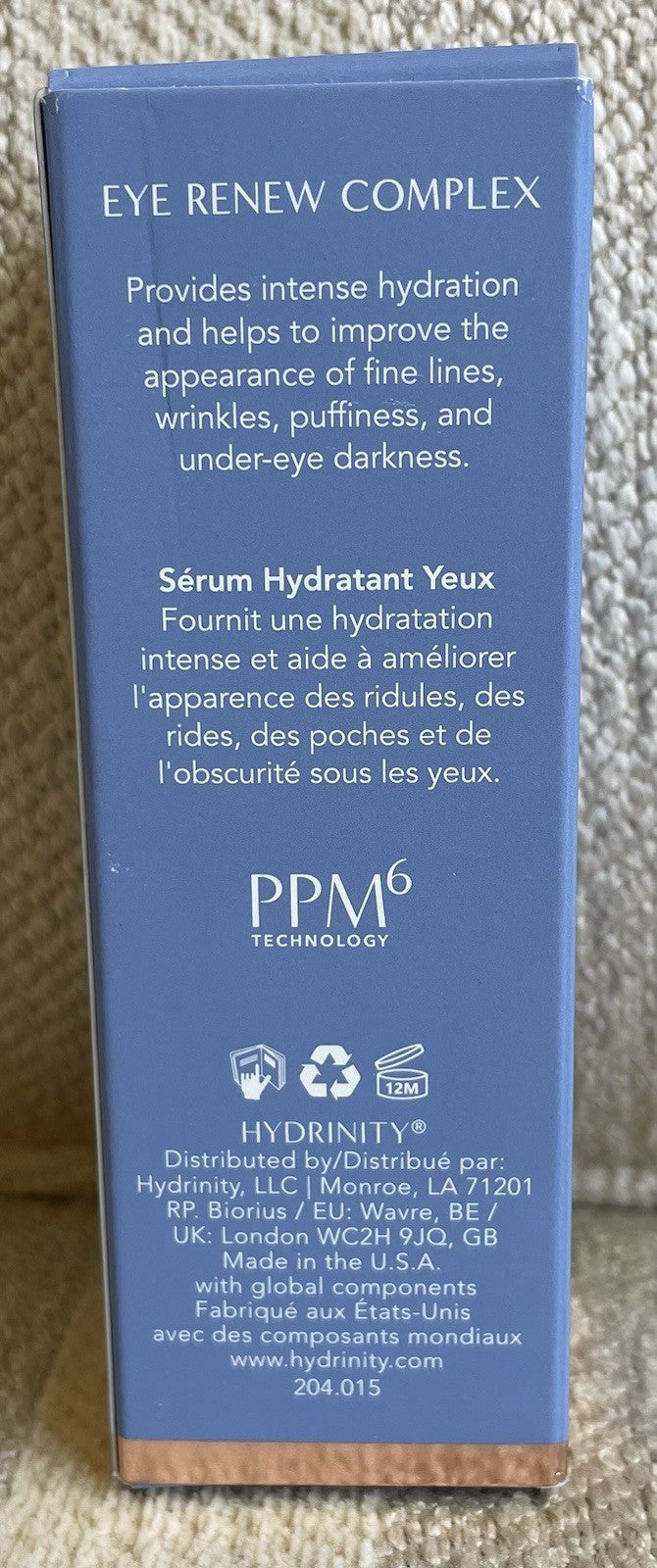 Hydrinity Eye Serum - Full Size 15ml Anti-Aging Eye Treatment