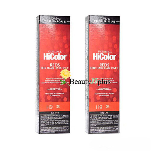 Permanent Hair Color for Dark Hair - 2 Pack, 23 Shades