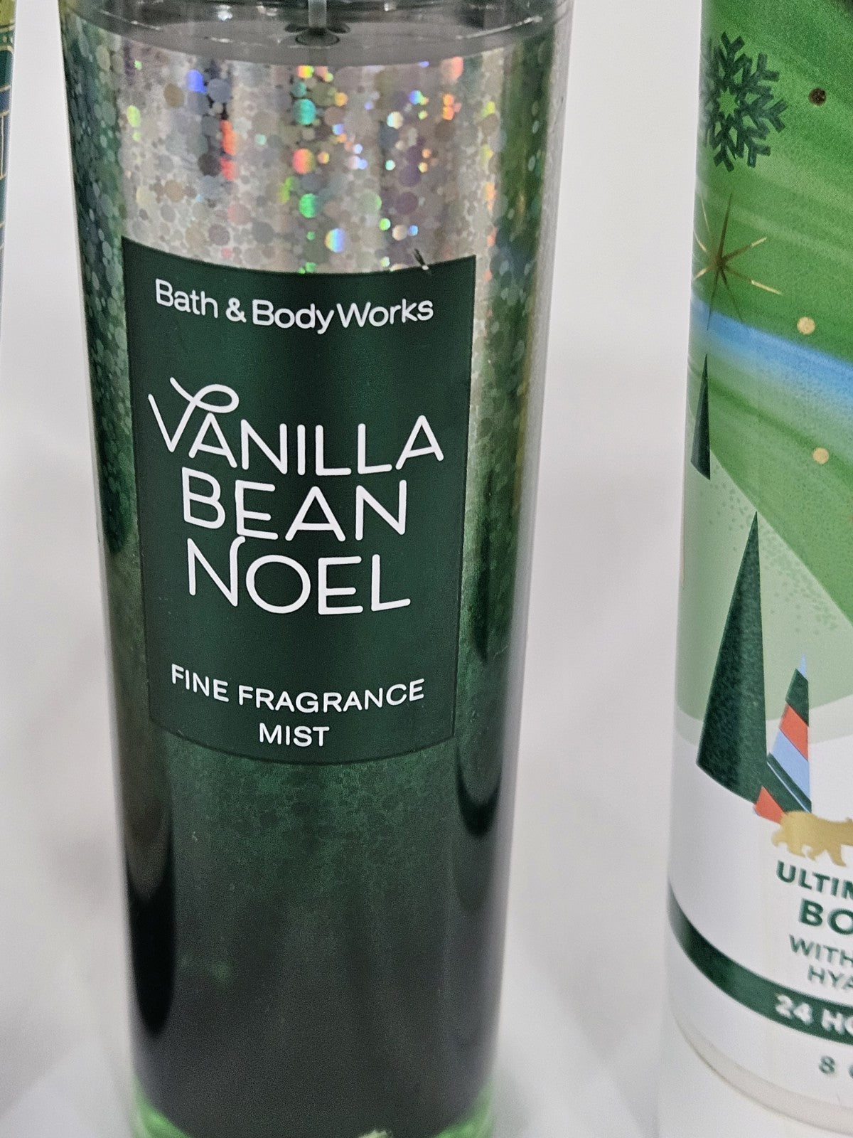 Bath & Body Works Vanilla Bean Noel Scrub Cream Spray Full Size New
