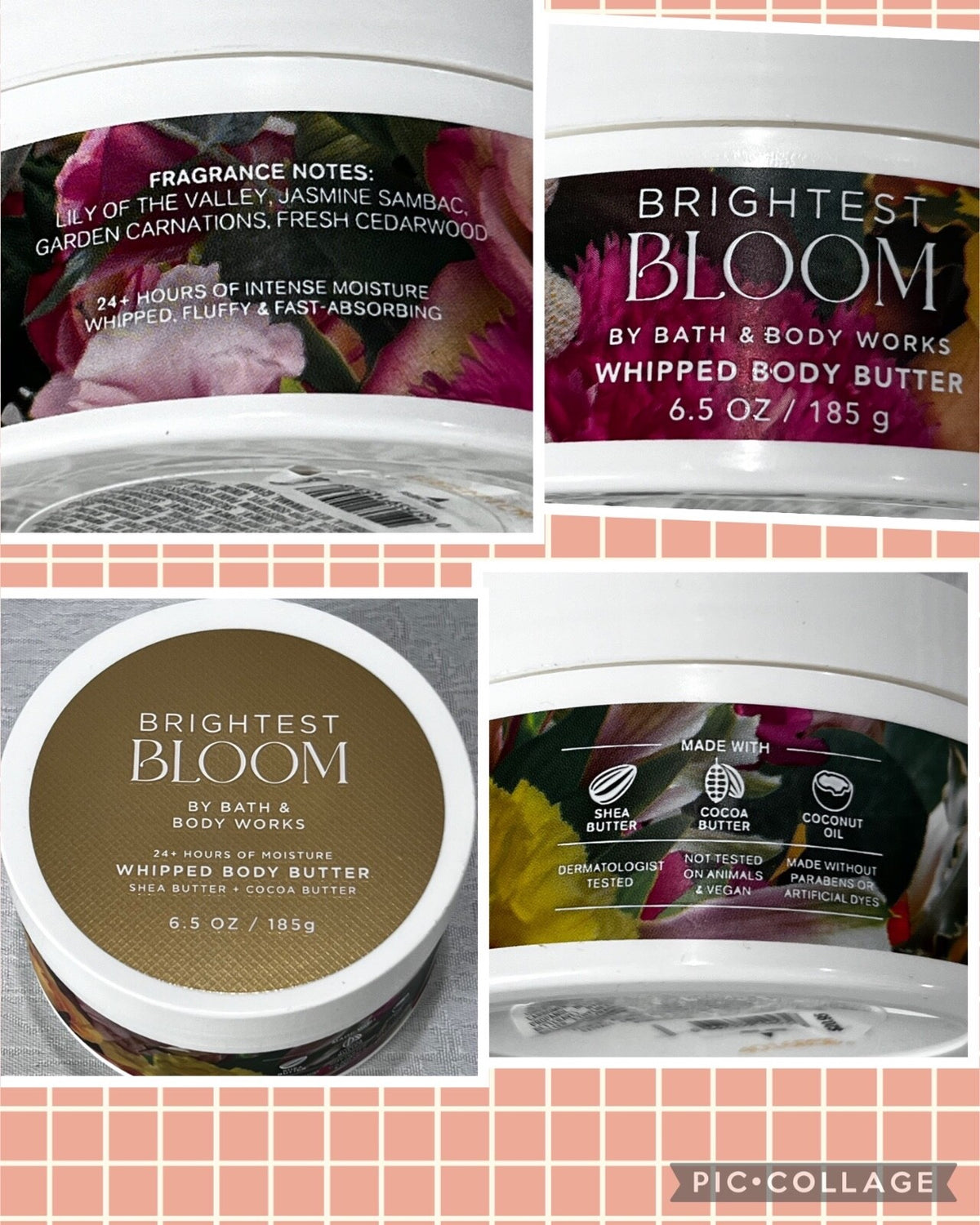 Body Butter Cream Moisturizer - Multiple Scents, 6.5-8 oz