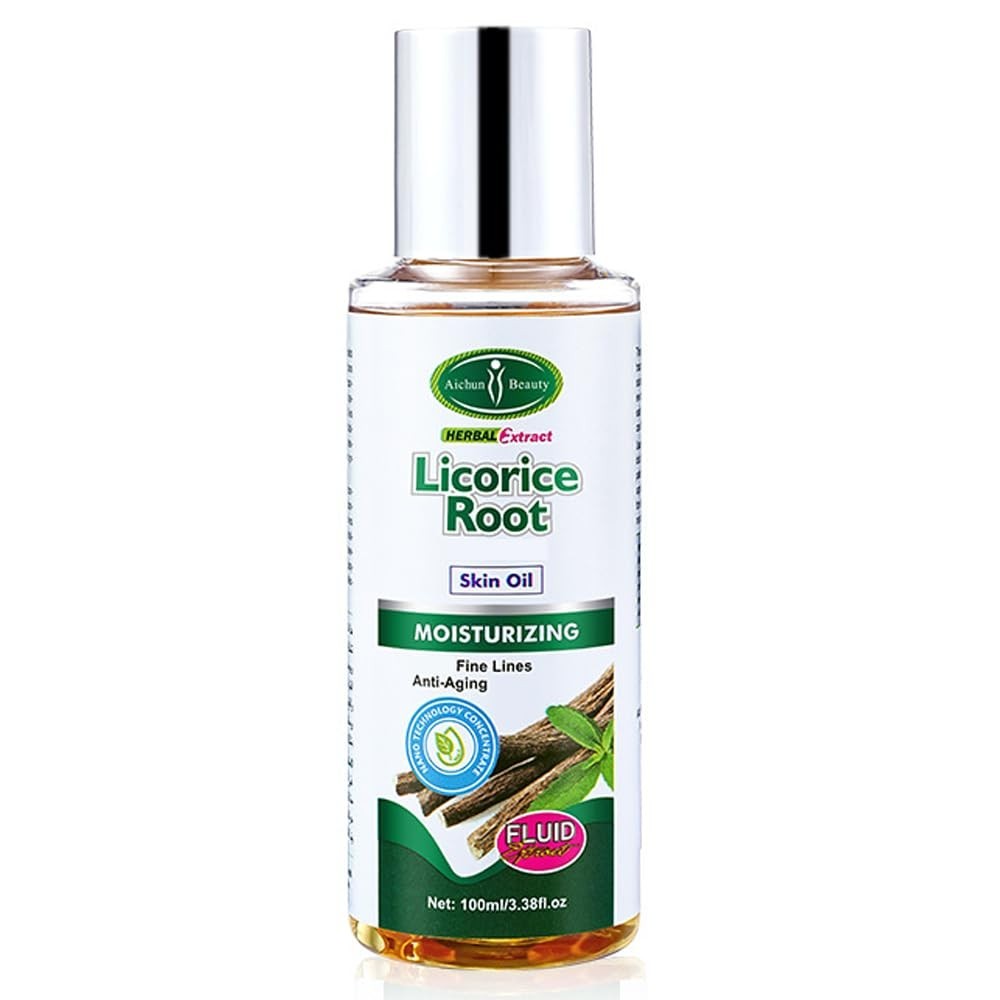 Licorice Root Body Oil for Moisturizing & Anti-Aging - 100ml
