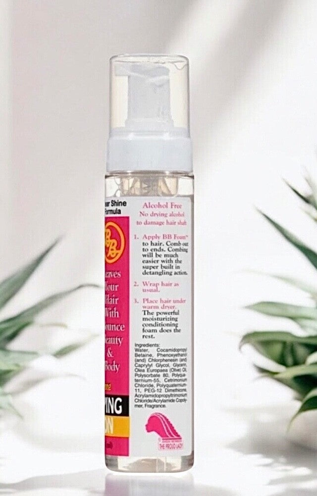 Bronner Brothers Wrapping Lotion Foam 8.5oz - Hair Styling & Moisturizing
