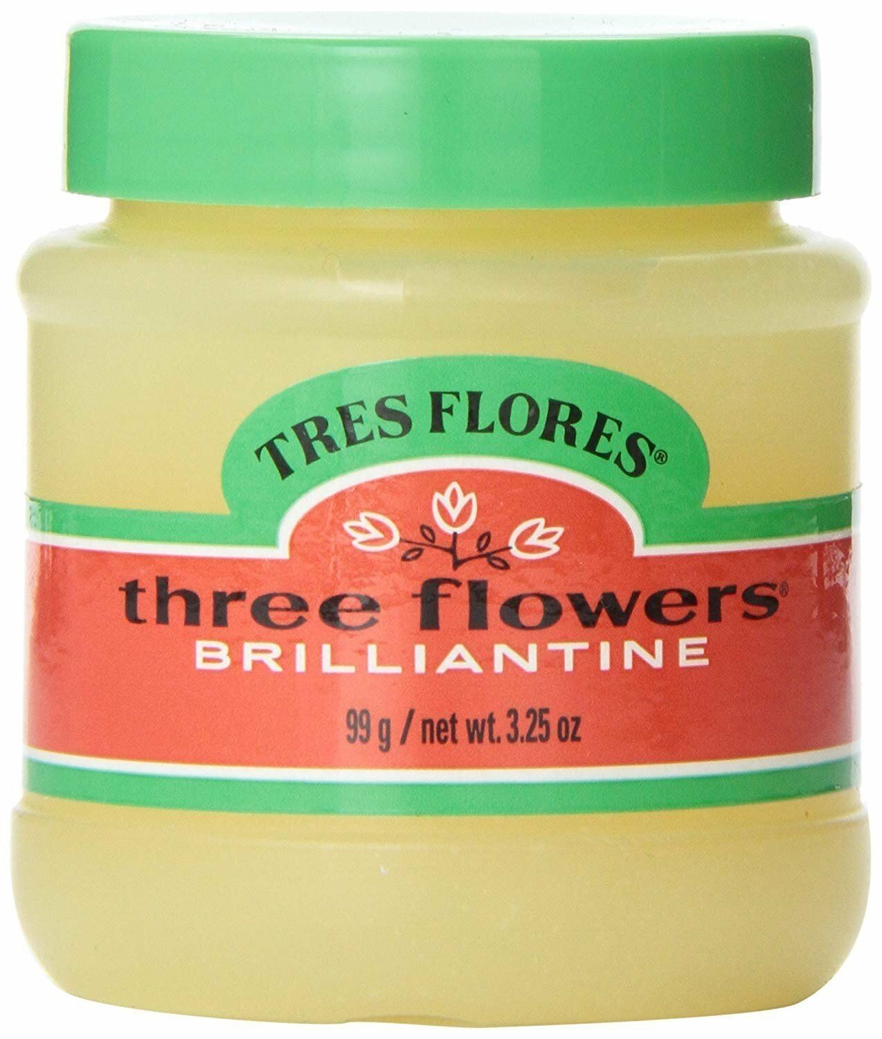 Brilliantine Hair Pomade with Flexible Hold and Shine - 3.25 oz Jar (12 Pack)