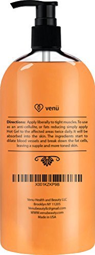 Hot Cream Anti Cellulite & Muscle Relief Gel
