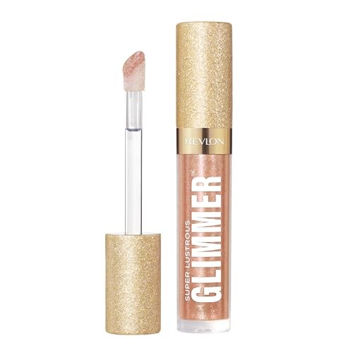 Hydrating Lip Gloss with Shimmer - Non-Sticky, High Shine, 0.13 fl oz