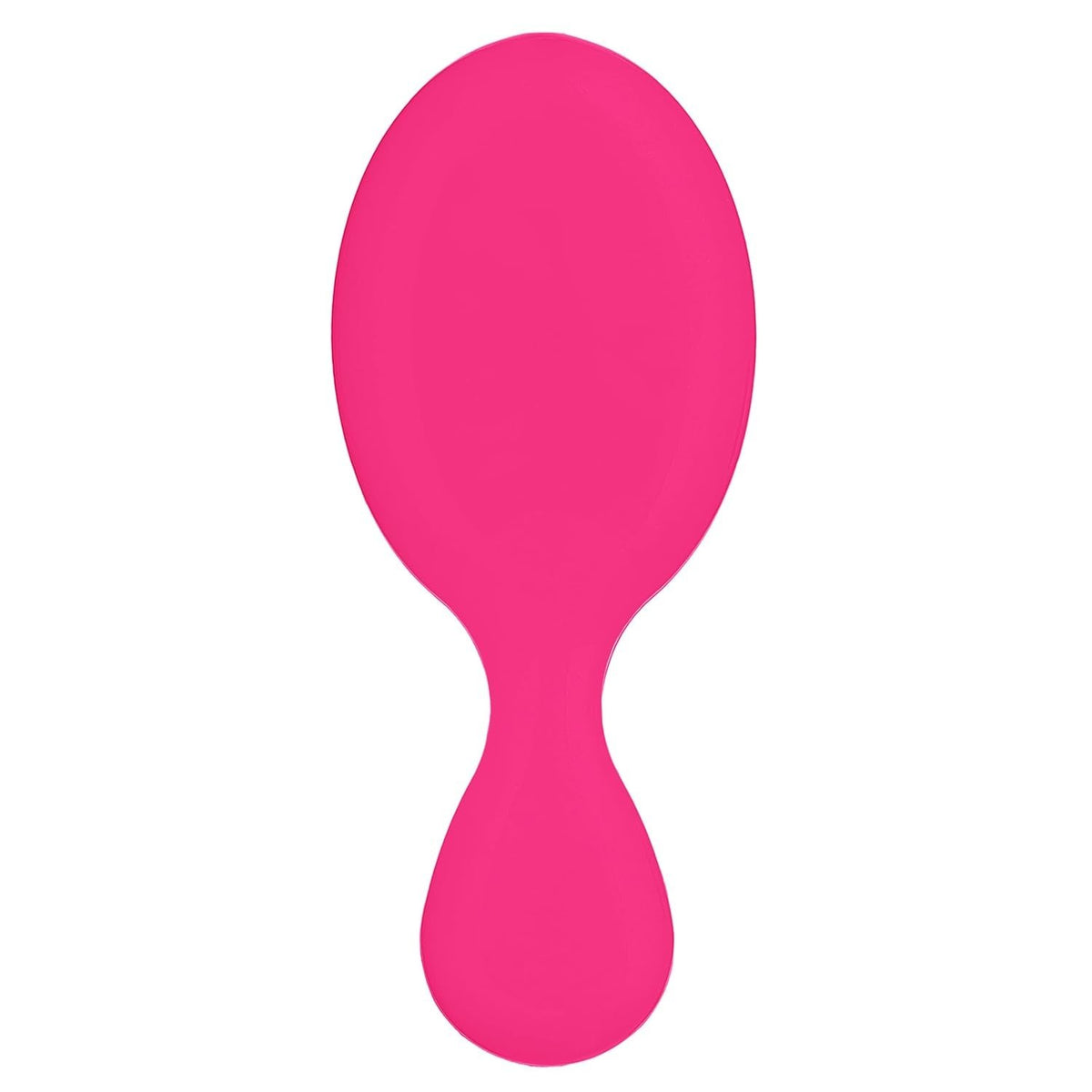 Pink Hair Detangler Brush - Portable Ultra-Soft IntelliFlex Bristles for Gentle Tangle-Free Care