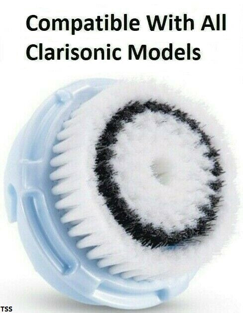 Delicate Facial Brush Head Replacement for All Clarisonic Devices - Soft, Gentle Skin Care