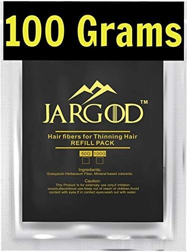 100 Gram Hair Building Fibers Refill - Medium Brown