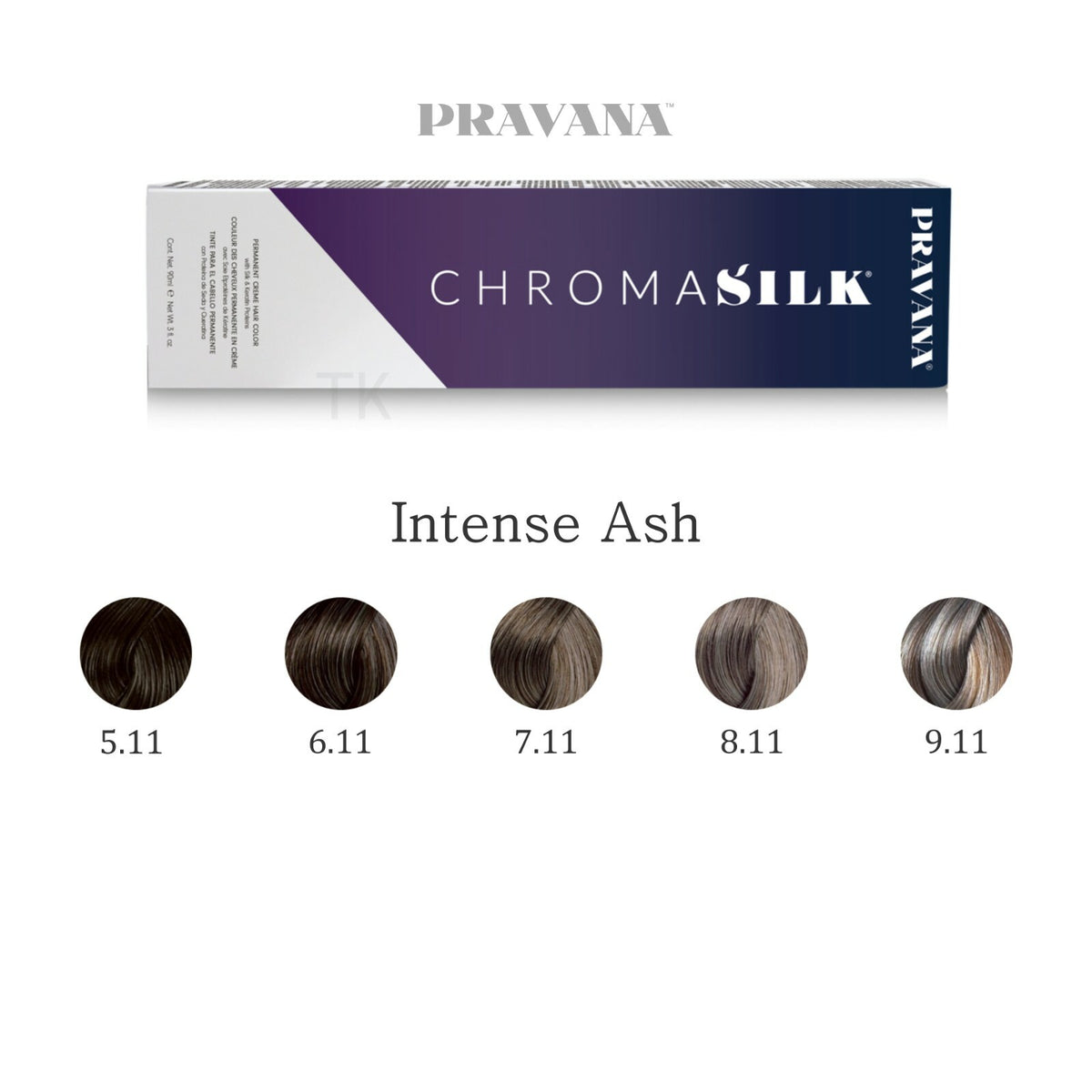 Pravana Chromasilk Permanent Creme Hair Color 3oz