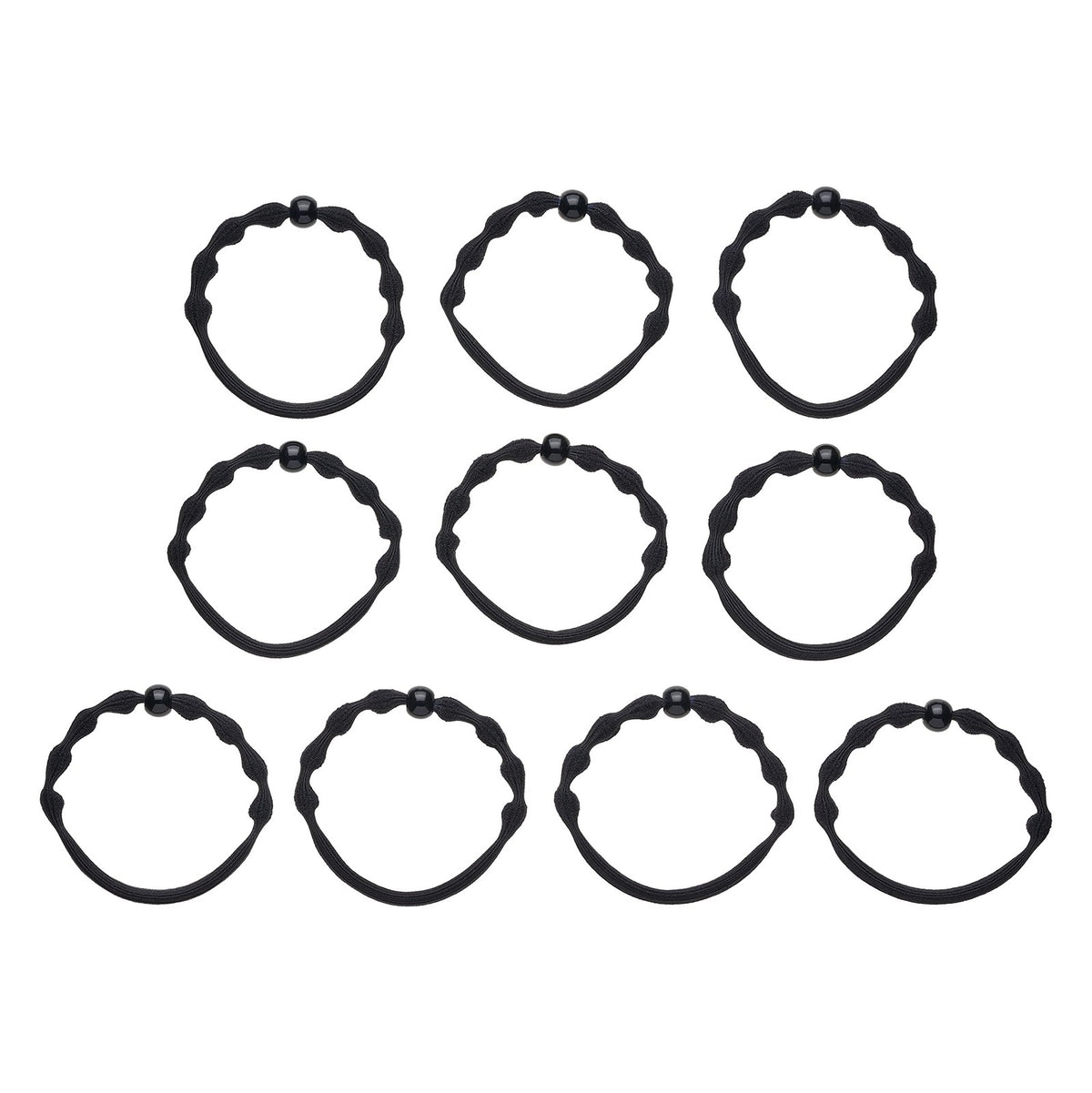 Goody Ouchless Forever Fine Hair Elastics - 10 Count (Pack of 1),