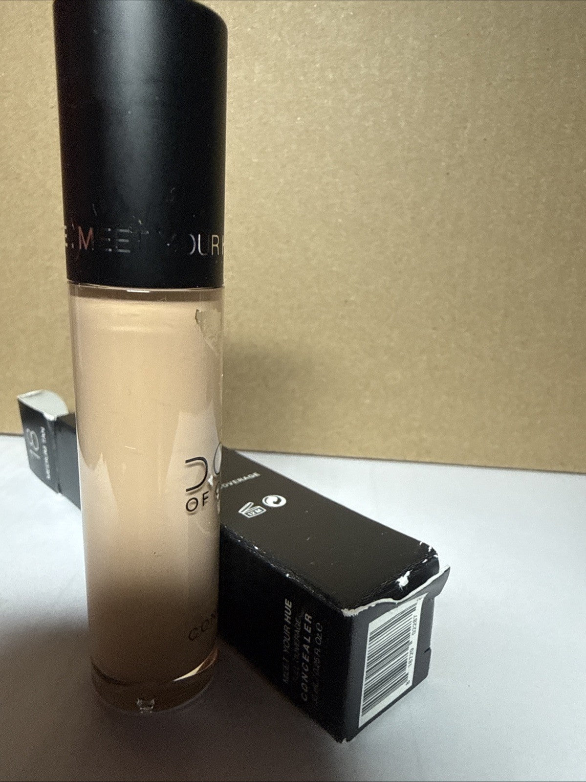 Full Coverage Concealer Medium Tan 0.25 Oz - Flawless Face Makeup