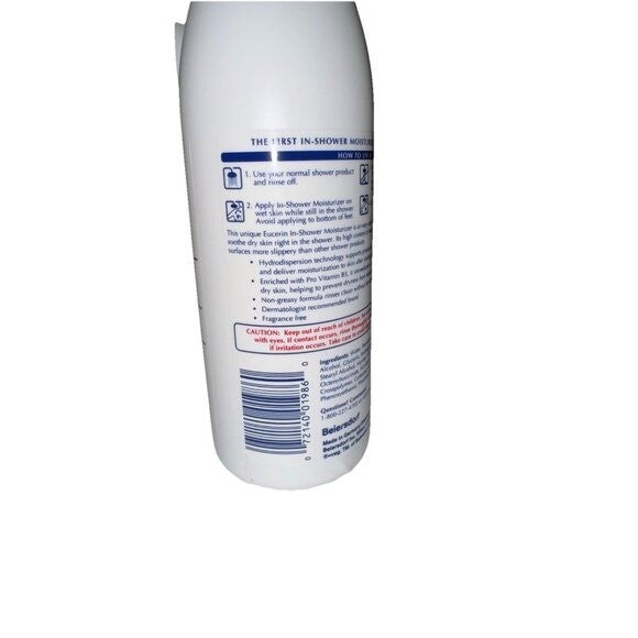 Eucerin In-Shower Body Lotion for Dry Skin, 13.5 fl oz