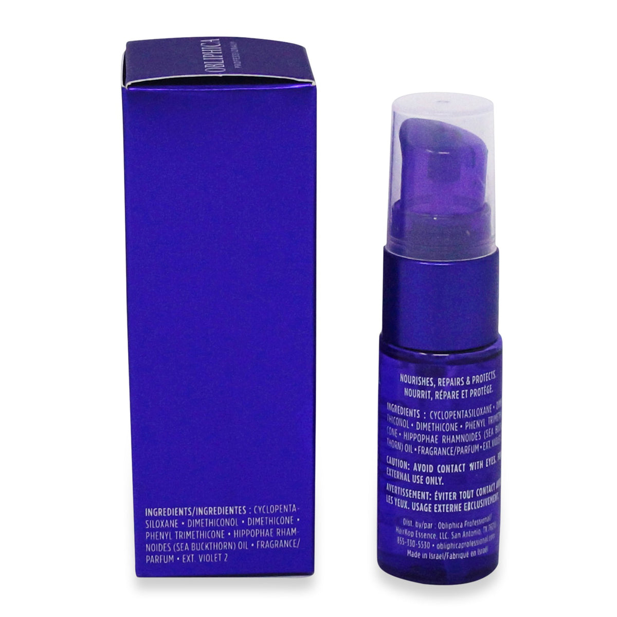 Obliphica Seaberry Hair Serum Medium to Coarse 0.5 oz