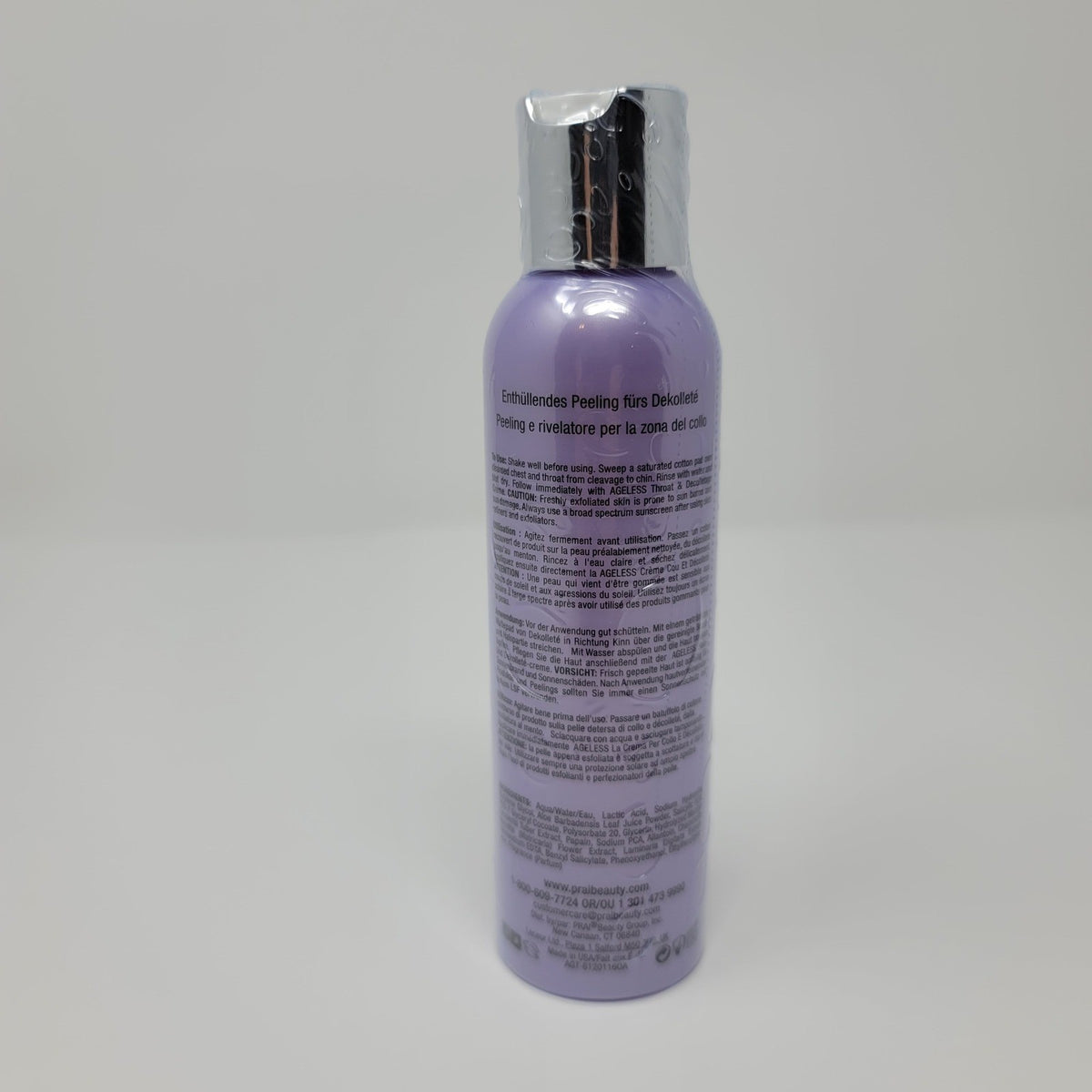 Anti-Aging Throat and Décolleté Peel - Smooth Fine Lines & Wrinkles