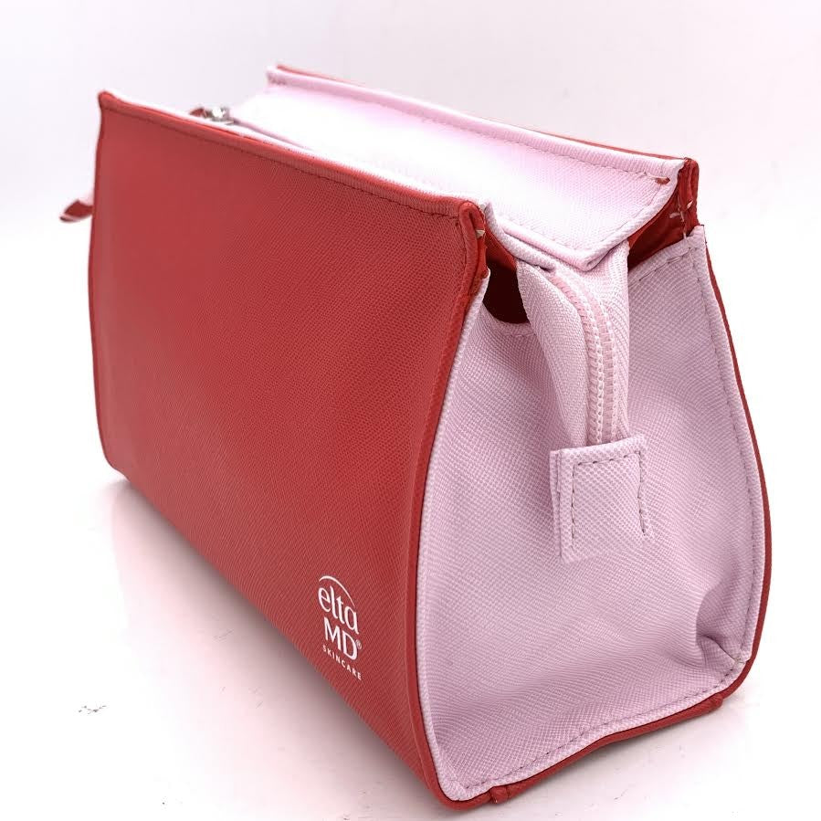 Eltamd Makeup Bag, Red - 8 x 5 x 4 inches