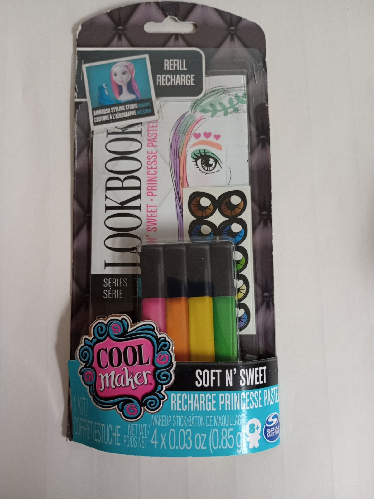 Cool Maker Airbrush Hair and Makeup Refill Pack - Soft 'N Sweet Series 1