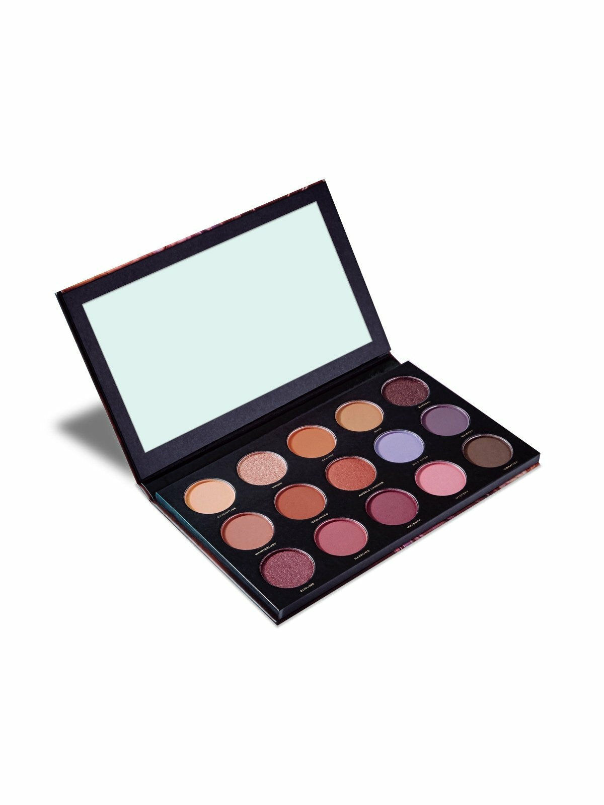 Pressed Pigment Eyeshadow Palette - Zion-Themed Dramatic Color Range