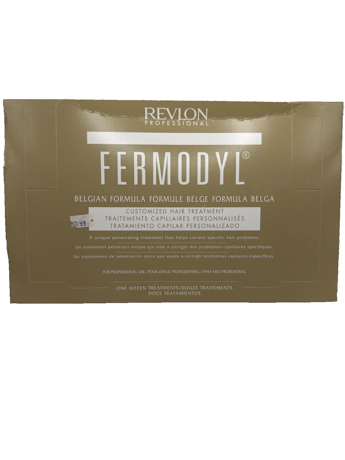 Revlon Professional Fermodyl No. 223 Hair Treatment Ampoules for Damaged Hair - 12 Pack
