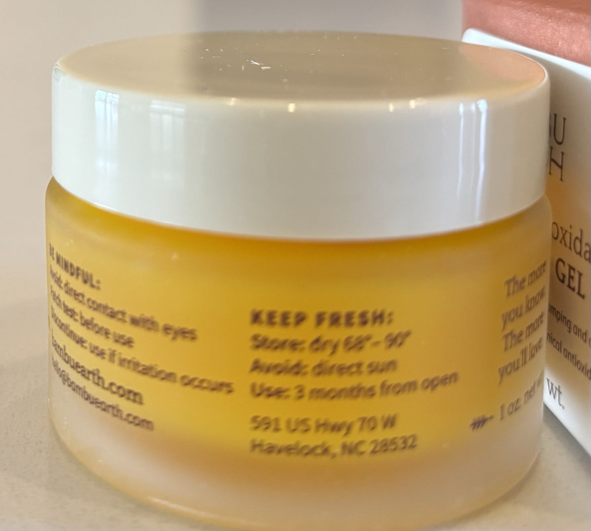 Hydrating Face Moisturizer with Antioxidants - Deeply Nourishing Gel for Dry Skin