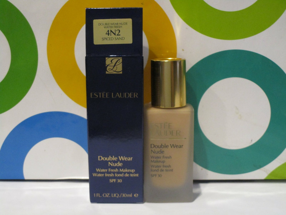 Estée Lauder Double Wear Nude Water Fresh Makeup SPF 40 - Spiced Sand 4N2