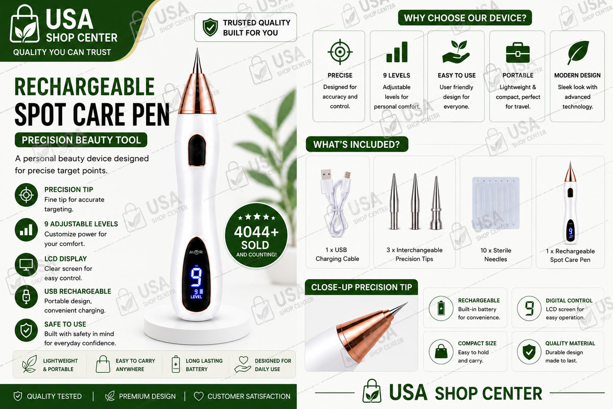 Laser Plasma Pen for Skin Tag Mole Wart Removal Anti-Aging Dark Spot Therapy